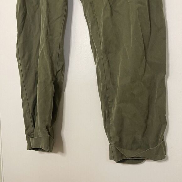 Mango MNG casual green drawstring jogger pants size US Small - Picture 6 of 6